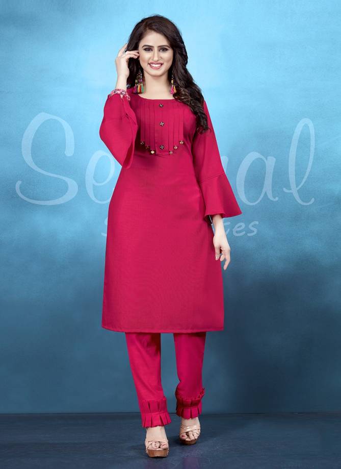 SAIRA Vol 6 Latest Fancy Designer Ethnic Regular Wera Cotton Stylish Kurti Collection